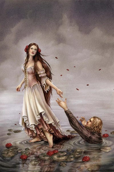 Fairytales by Selina Fenech metal wall art