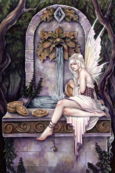 Fairies: Fairy Wishing Well by Selina Fenech