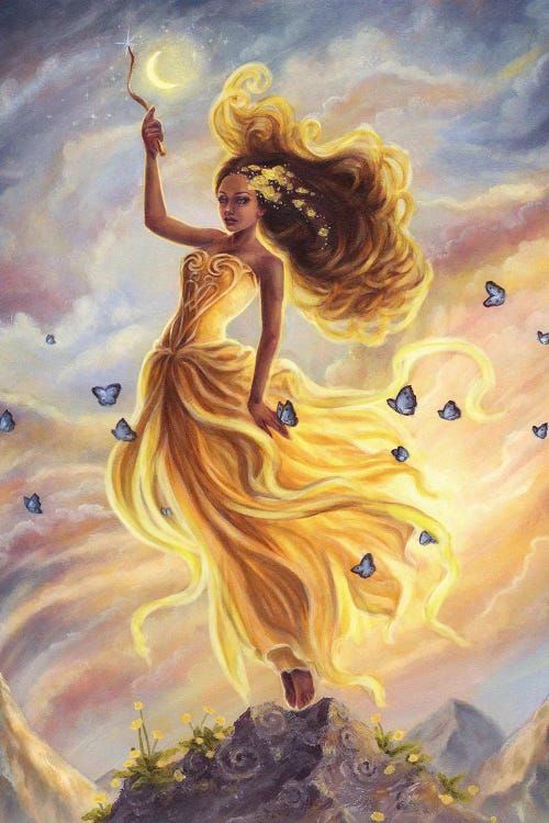 Lady Of Air by Selina Fenech wall art