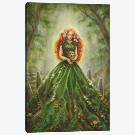 Lady Of Earth Canvas Print #SFH32} by Selina Fenech Canvas Artwork