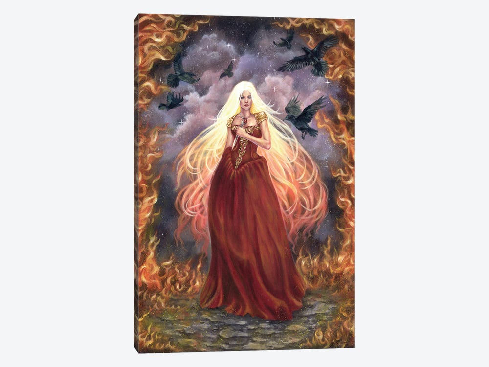 Lady Of Fire by Selina Fenech 1-piece Art Print