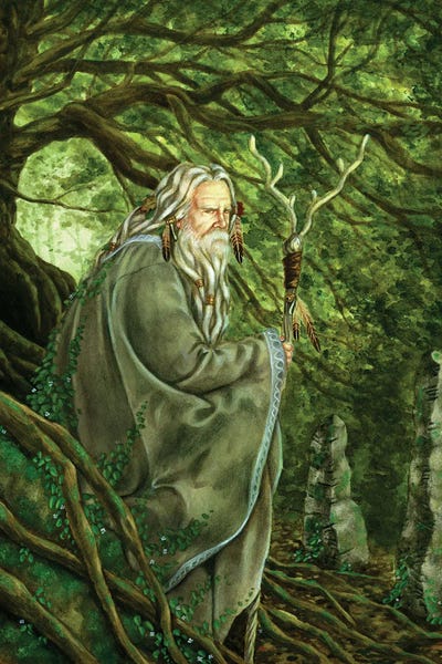 Fine Art Print: Merlin's Temple by Selina Fenech