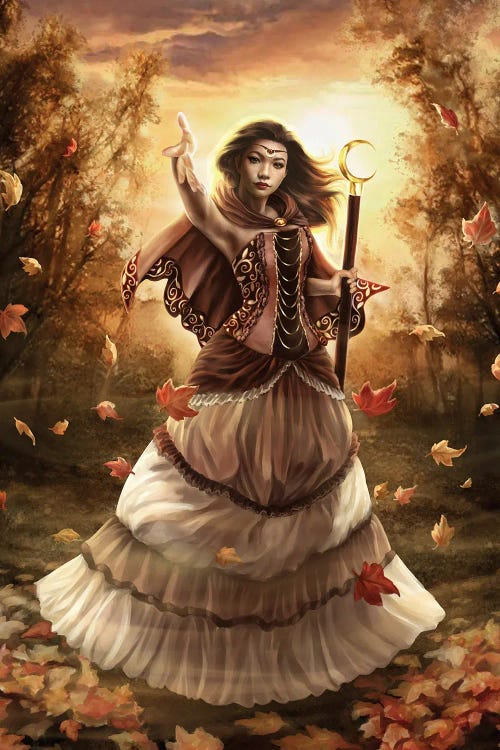 Autumn Magic by Selina Fenech wall art
