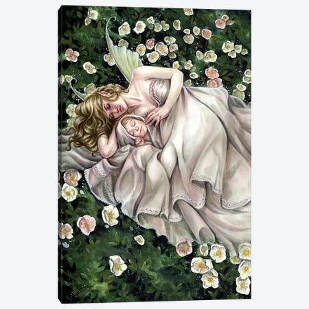 Sleepy Spring Canvas Print #SFH50} by Selina Fenech Canvas Wall Art