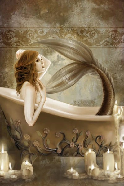 Damask: Bathtime by Selina Fenech