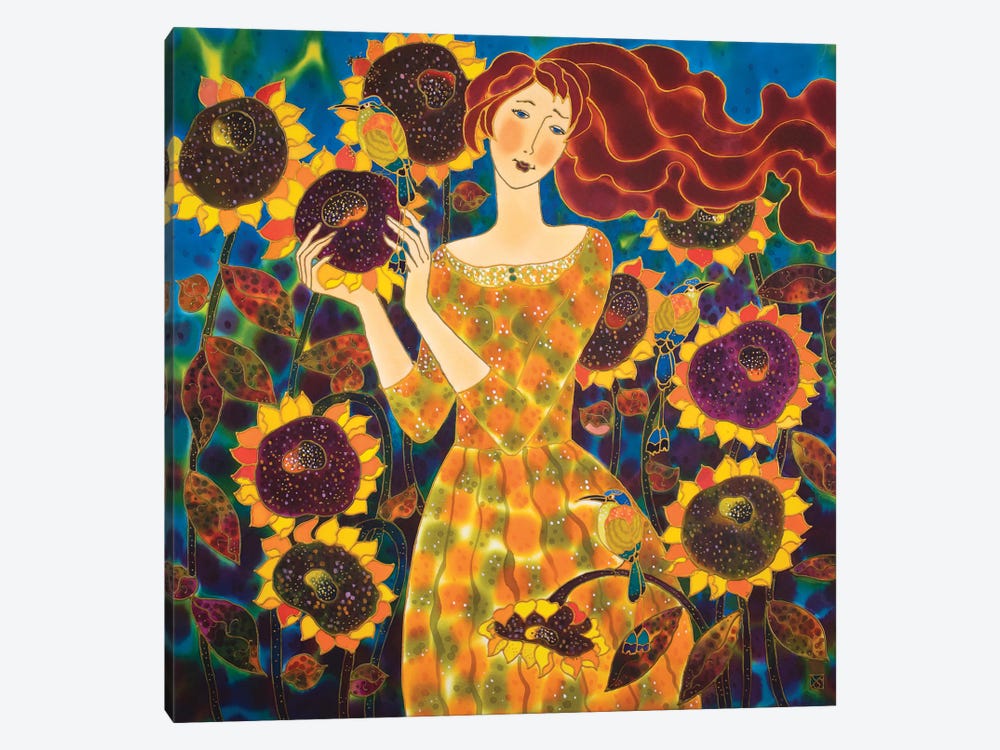Sunflowers Medley by Sidorov Fine Art 1-piece Canvas Art Print