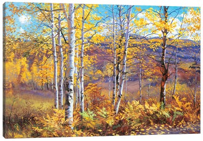 Rustic Autumn Canvas Art Print - Sidorov Fine Art