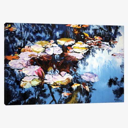 Tranquil Pond Canvas Print #SFI45} by Sidorov Fine Art Art Print