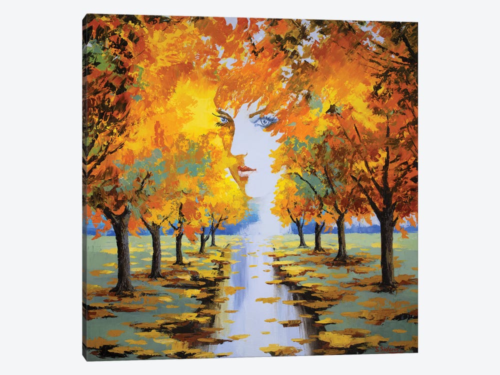 Autumn Goddess  by Sidorov Fine Art 1-piece Canvas Artwork