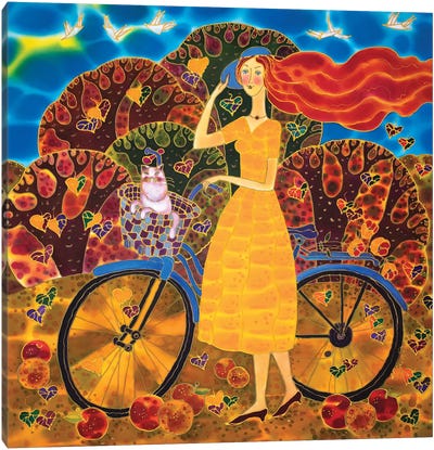 Basket Of Joy Canvas Art Print - Sidorov Fine Art