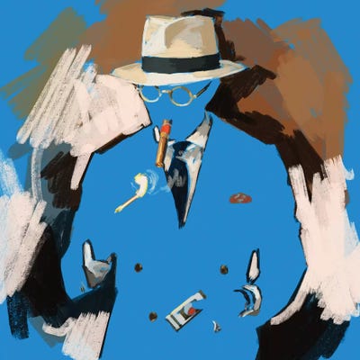 Lighting Up In Blue by Sunflowerman canvas print