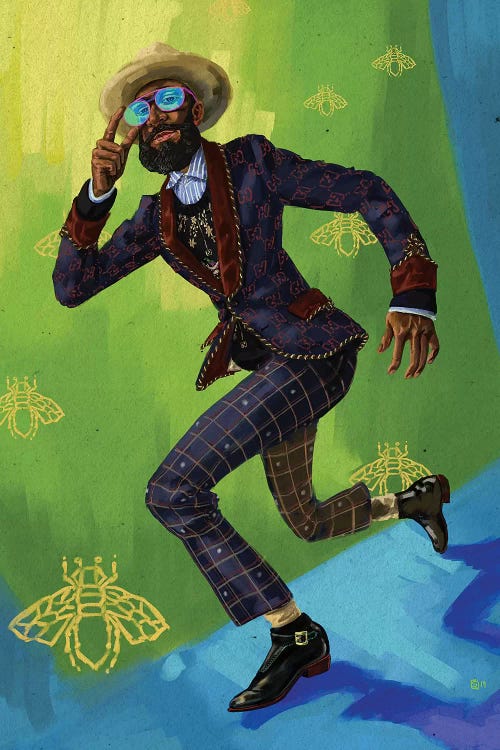 Gucci Man by Sunflowerman wall art