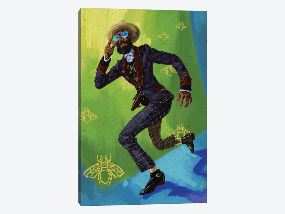 Gucci Man by Sunflowerman 1-piece Canvas Art Print