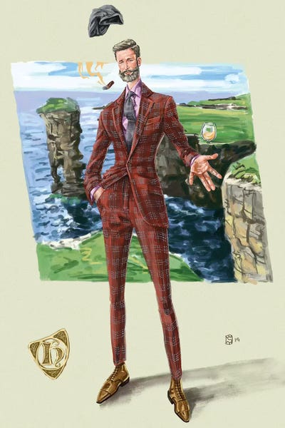 Men's Fashion: Highland Park Man by Sunflowerman