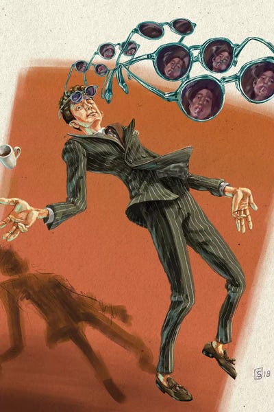 The Movement Of Style by Sunflowerman canvas print