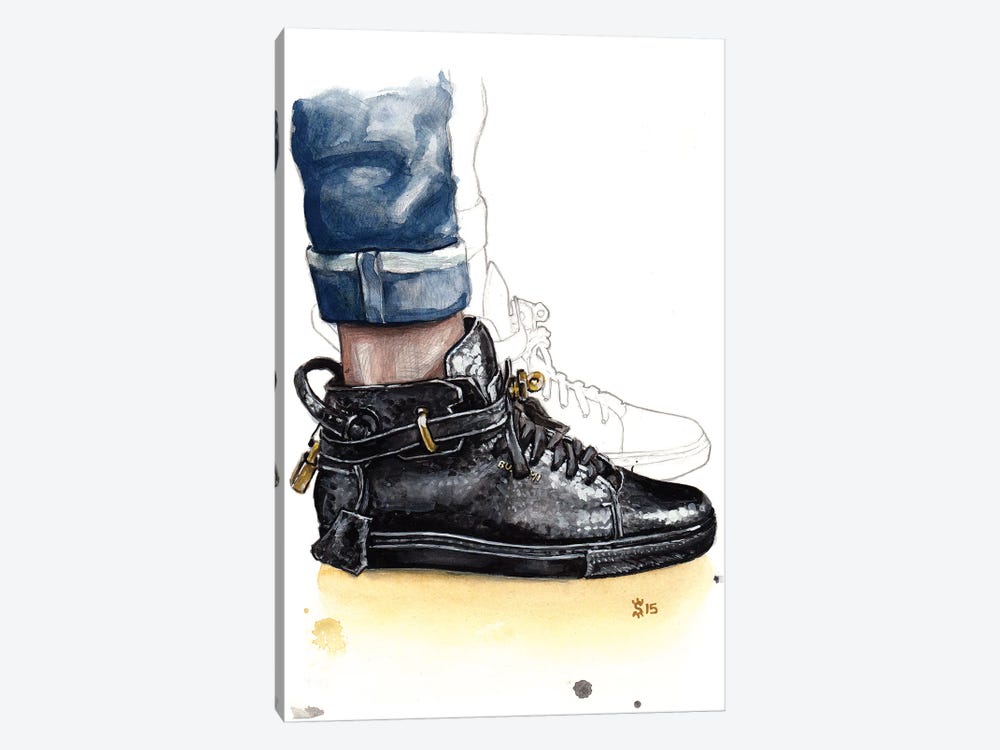 Buscemi Sneaker by Sunflowerman 1-piece Art Print