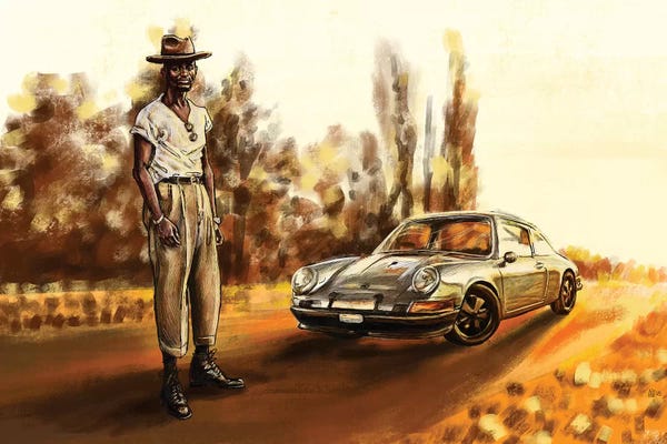 Porsche: Air-Cooled Porsche 911T by Sunflowerman