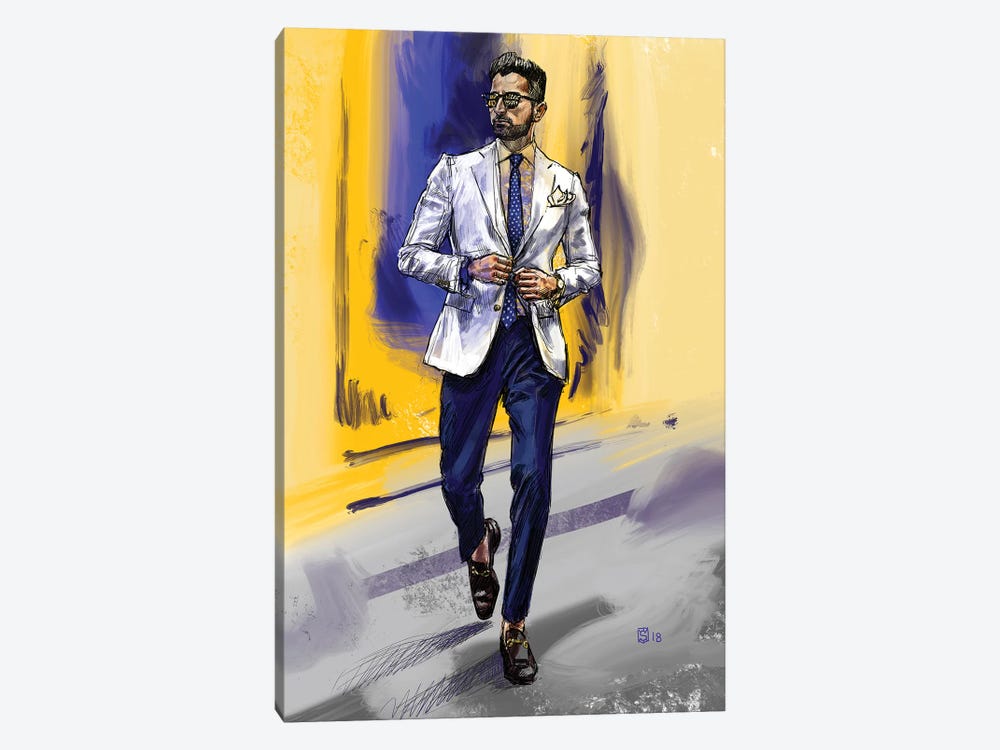Men's Style IV by Sunflowerman 1-piece Canvas Print
