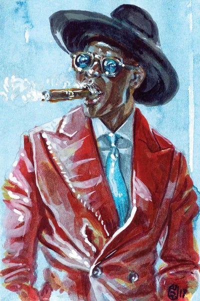 Hobbies & Lifestyles: A Man and His Cigar by Sunflowerman