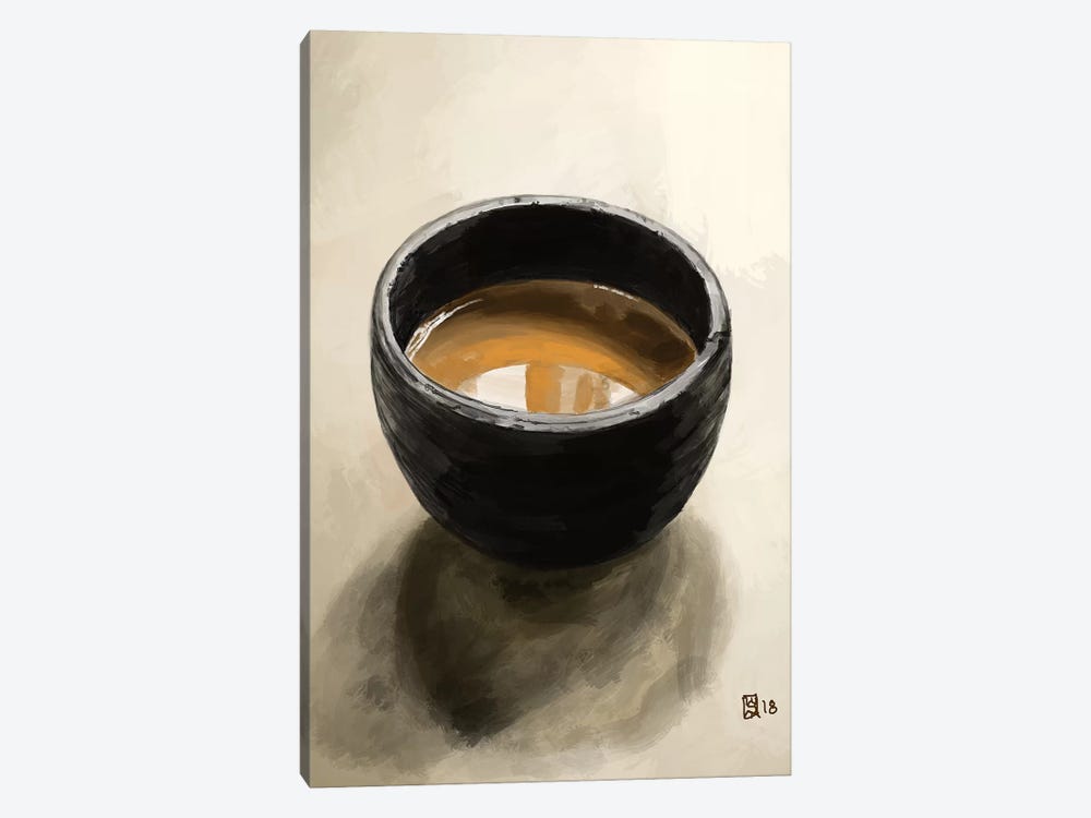 Elegant Espresso by Sunflowerman 1-piece Canvas Art