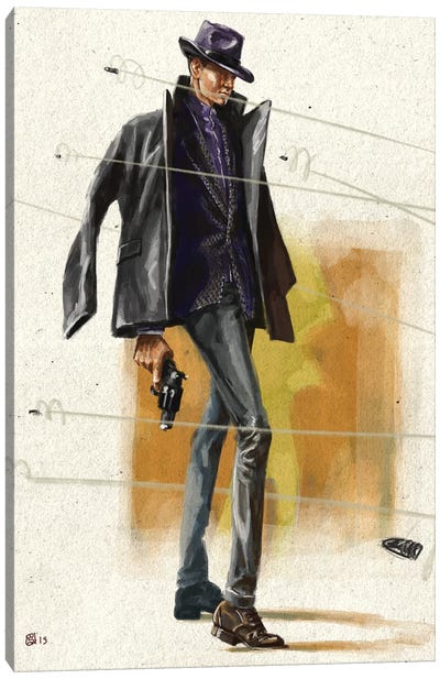 Diverso In Pulp Canvas Art Print - Men's Fashion Art