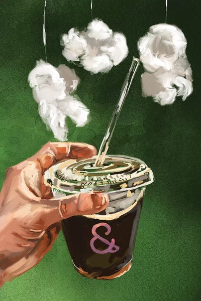 Sunflowerman: Coffee To Go by Sunflowerman