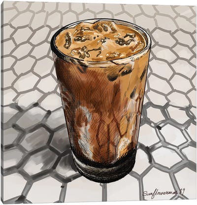Colt 26 Espresso Canvas Art Print - Food & Drink Still Life