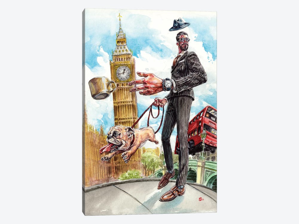 A London Life by Sunflowerman 1-piece Art Print