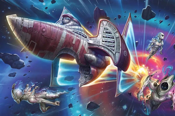 Cards & Board Games: Into The Unknown Opener by Starfinder