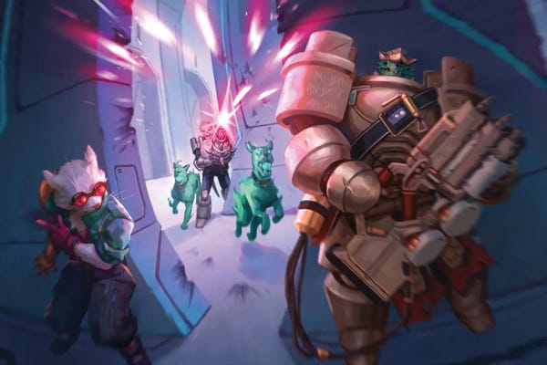 Cards & Board Games: Chapter 5 Opener by Starfinder