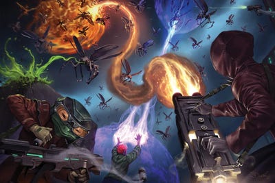 Chapter Opener 1 by Starfinder canvas print