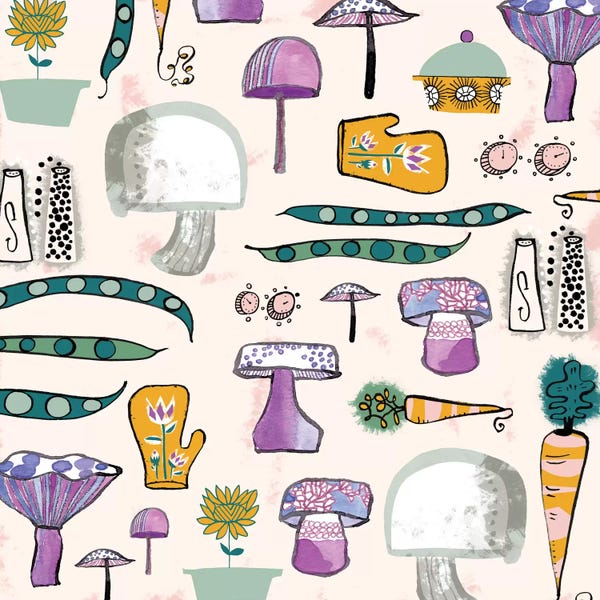 Sara Franklin: Mushroom Kitchen by Sara Franklin