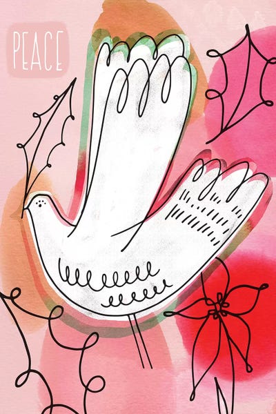 Holiday Décor: Peace Dove by Sara Franklin