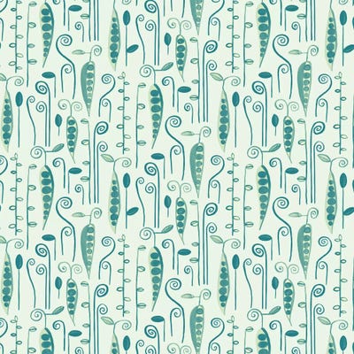 Peas In A Pod by Sara Franklin canvas print