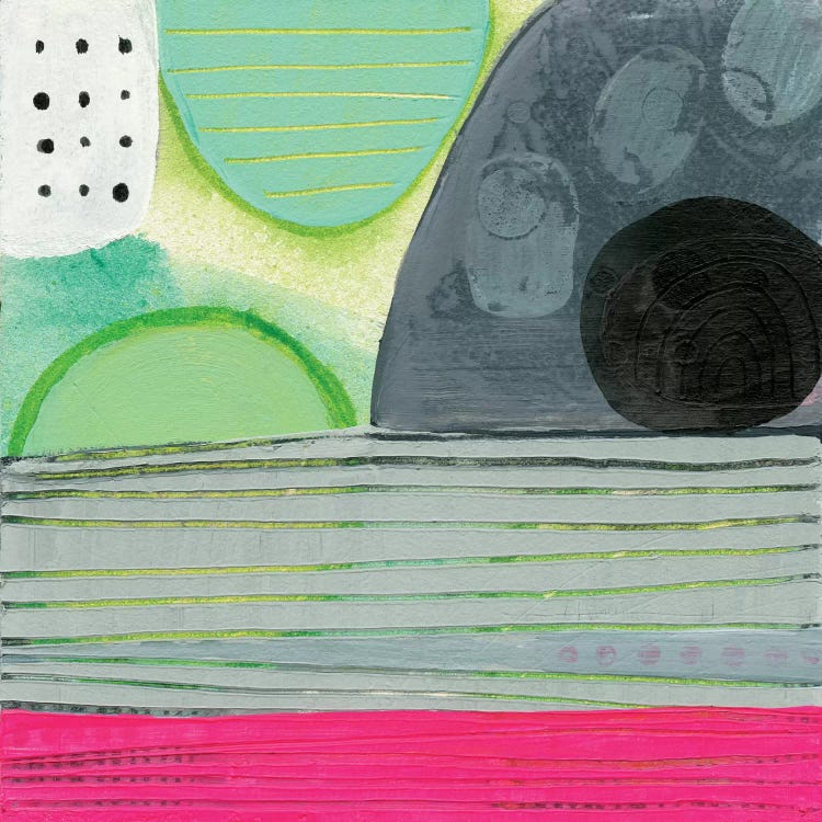 Pink Horizon by Sara Franklin canvas print