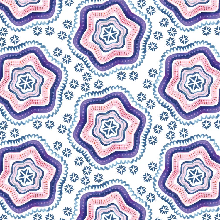 Star Symmetry by Sara Franklin wall art