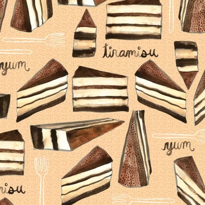 Tiramisu by Sara Franklin canvas print