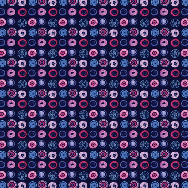 Polka Dot: Blue Dots by Sara Franklin