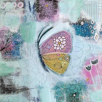 Butterfly by Sara Franklin canvas print