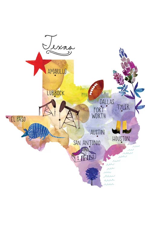 Map Of Texas