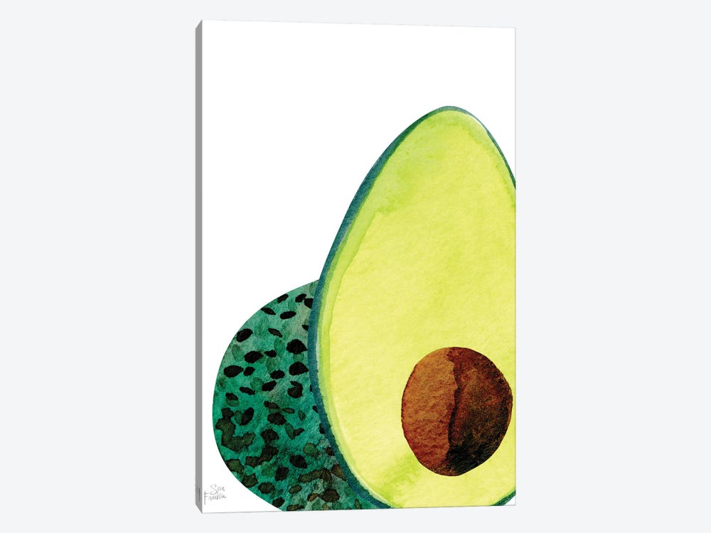 Avocados by Sara Franklin 1-piece Canvas Art Print