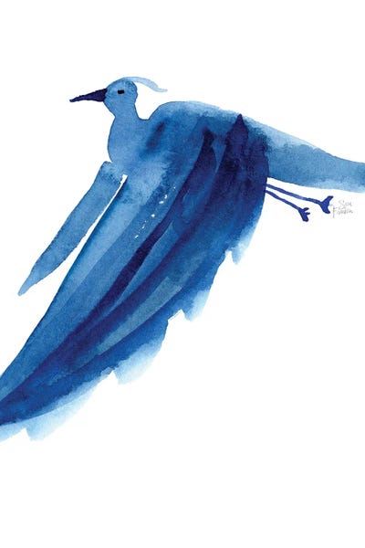 Sara Franklin: Blue Heron by Sara Franklin