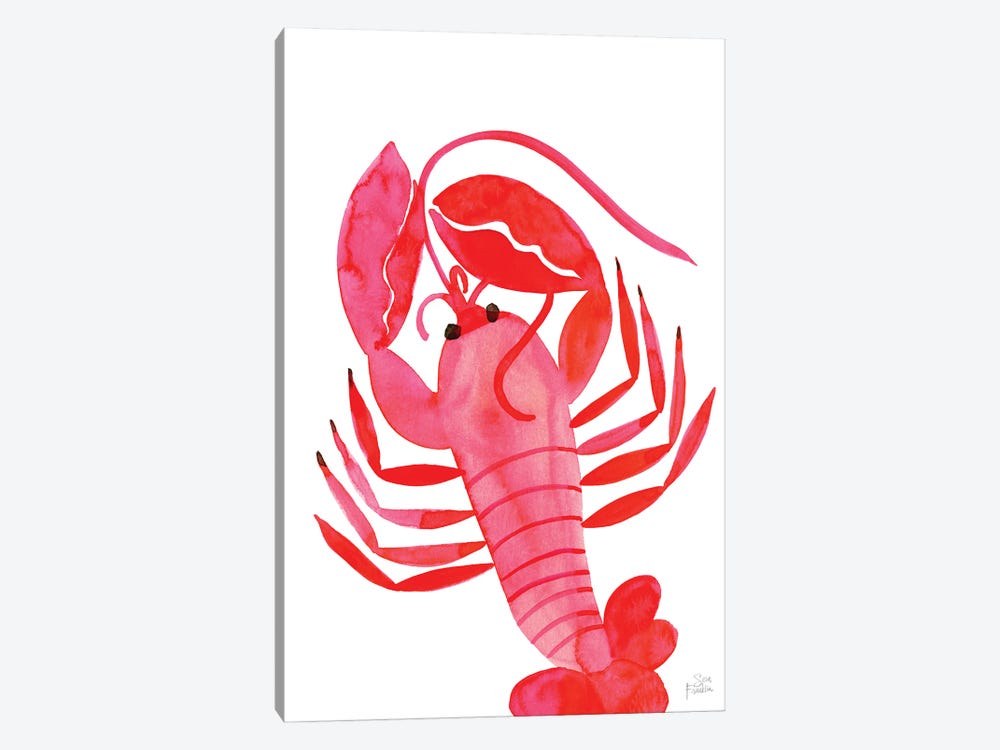 Lobster by Sara Franklin 1-piece Canvas Print