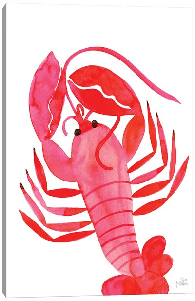 Lobster Canvas Art Print - Sara Franklin
