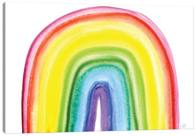 Rainbow Canvas Art Print - Minimalist Nursery