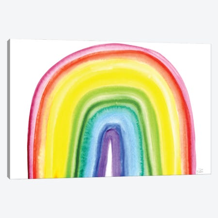 Rainbow Canvas Print #SFR214} by Sara Franklin Canvas Wall Art