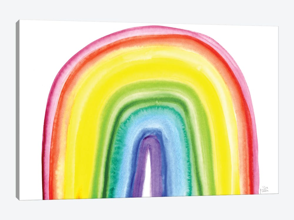 Rainbow by Sara Franklin 1-piece Canvas Art Print