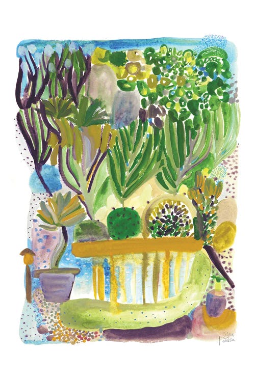 California Oasis by Sara Franklin wall art