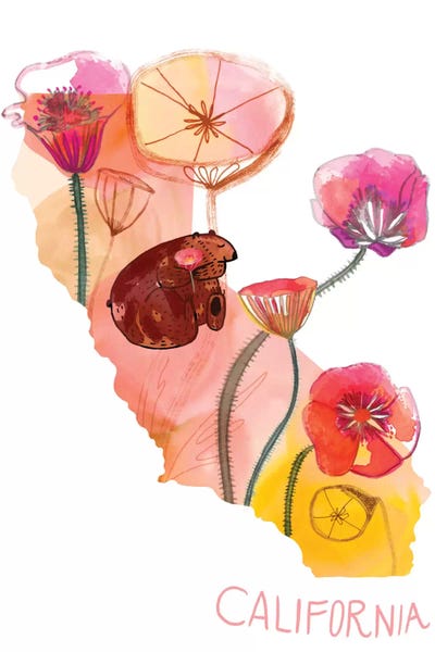 Sara Franklin: California Poppies by Sara Franklin