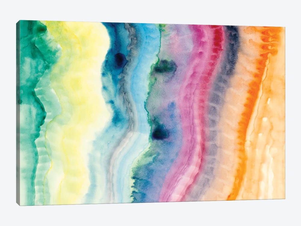 Chasing Rainbows by Sara Franklin 1-piece Canvas Art